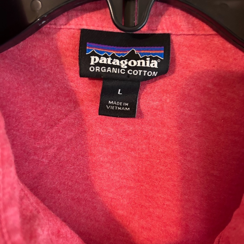Patagonia Men's Polo Shirt in Rich Red - Picture 3 of 6